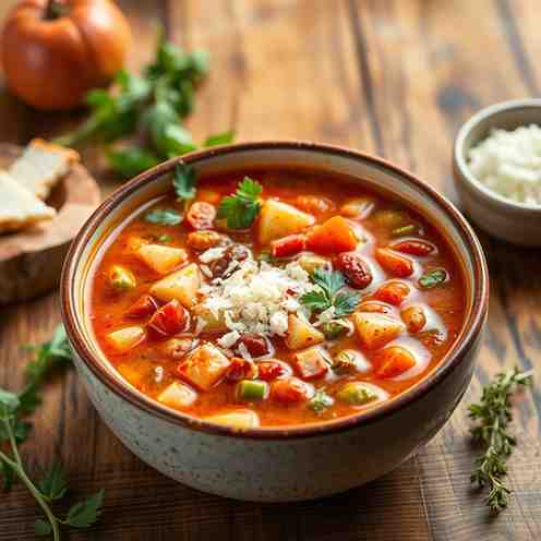 Wholesome Maltese Minestra Soup - Fiber-Packed & Easy